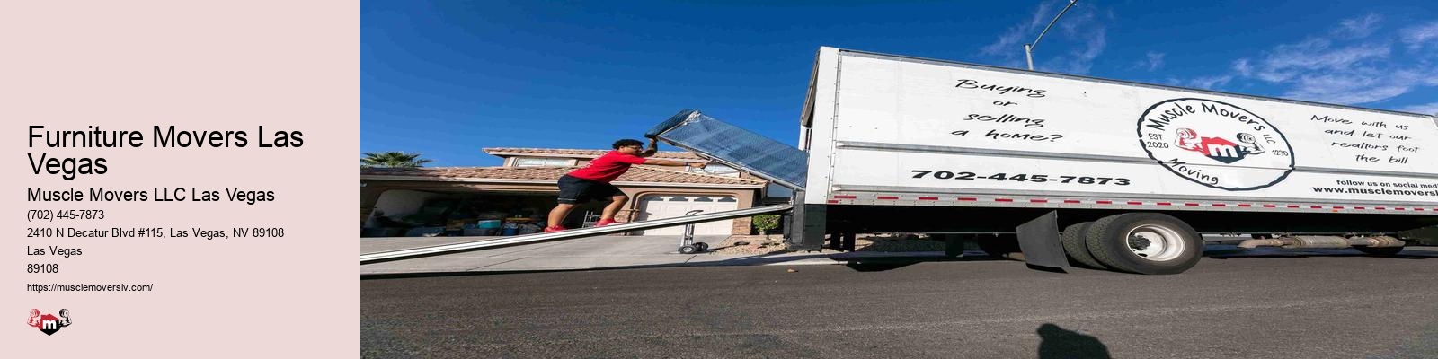 Furniture Movers Las Vegas